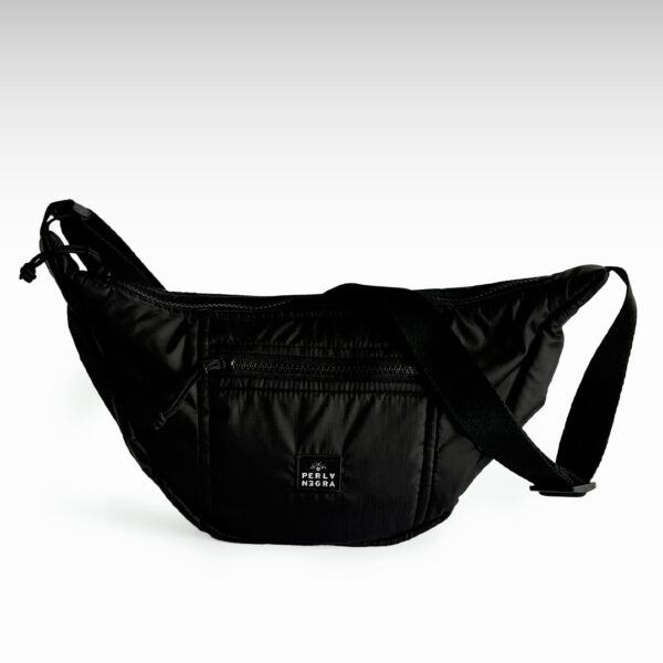 Bolso Negro Unisex banana Nuquí frente
