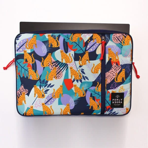 funda de portatil perla negra fiera